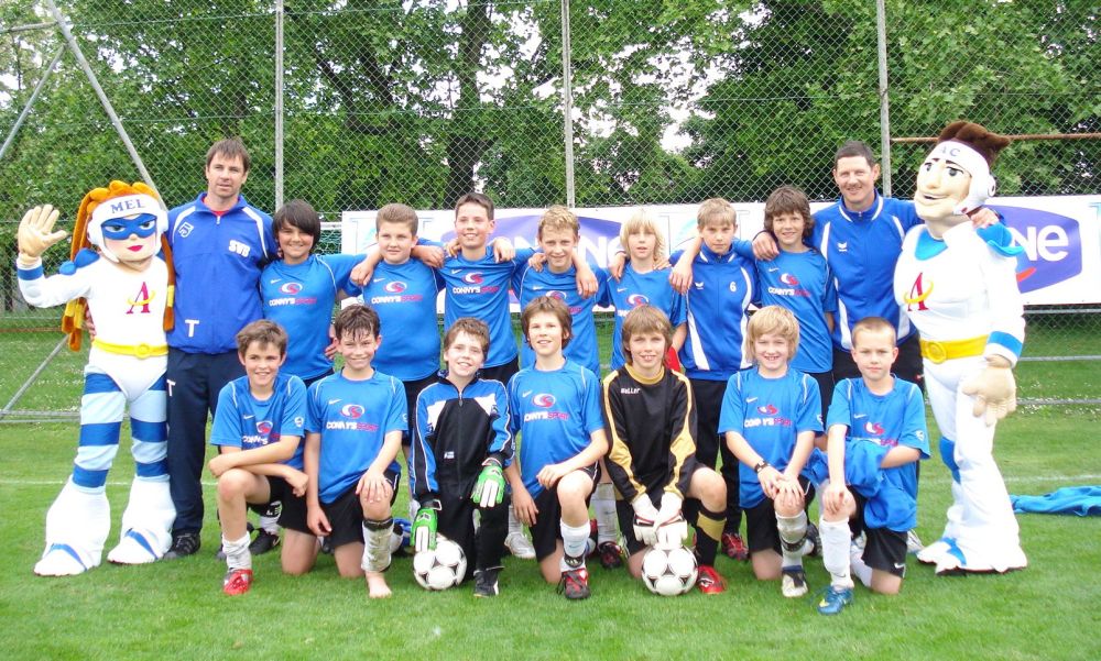 Schlugen sich wacker - unsere U12