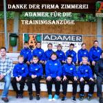 Zimmerei Holzbau Adamer sponsert U11